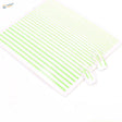 Light green Self-adhesive Stripe Stickers with white backing for scale modeling