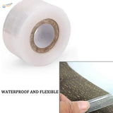 Clear waterproof flexible masking tape roll on cardboard core for scale modeling