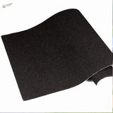 Black simulated asphalt stickers sanding sheet textured granular surface