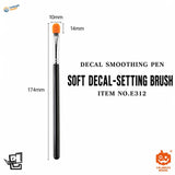 Soft Decal-Setting Brush dimensions and specifications in English