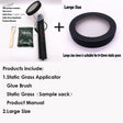 Black Static Grass Applicator 2.0 with mesh screen and handle