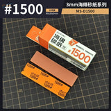 Stedi sanding sponges 3mm ms-d1500 orange white sheets 10pcs box