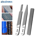 Stedi glass files: 3 silver steel buffing files ms-40 ms-41