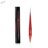 Red aluminum stepped mandrel with dsp branding for scale modeling