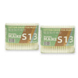 Two boxes of MAIKE S13 double round tip cotton swabs, 400 swabs in total