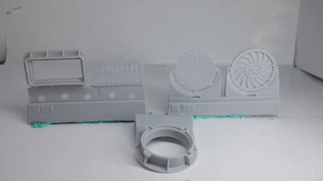 1/35 resin sewage covers: gray plastic model kit parts with details