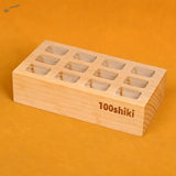 Light 100shiki wooden racks for scale modeling tools storage