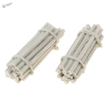 Two 1/35 resin bundles of timber, off-white plastic sticks with ties
