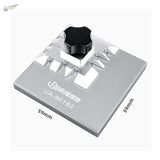 UStar UA-90182 photoetch bending tool with black knob and white inserts