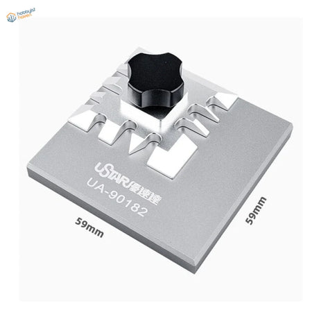 UStar UA-90182 photoetch bending tool with black knob and white inserts