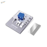 UStar 65x50mm upgraded photoetch bending tool UA-90180 with silver metal screen repair and blue hexagonal knob