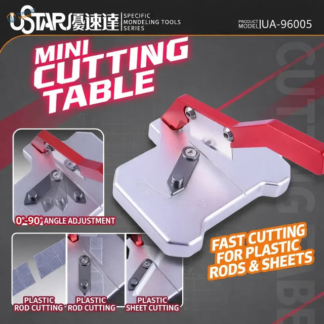 UStar adjustable mini cutting table for scale modeling