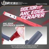 UStar adjustable step seam scraper for model kits