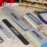 UStar sanding tools set with gray black sanding stick nail files