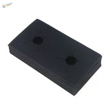 UStar universal bottle holder black rubber block with two holes