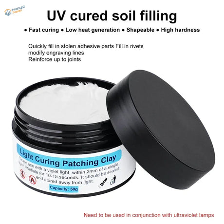 UV Curing Repair Putty for 3D Prints