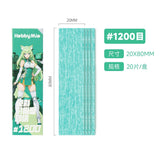 Hobby Mio pre-cut adhesive sandpaper, grit #1200