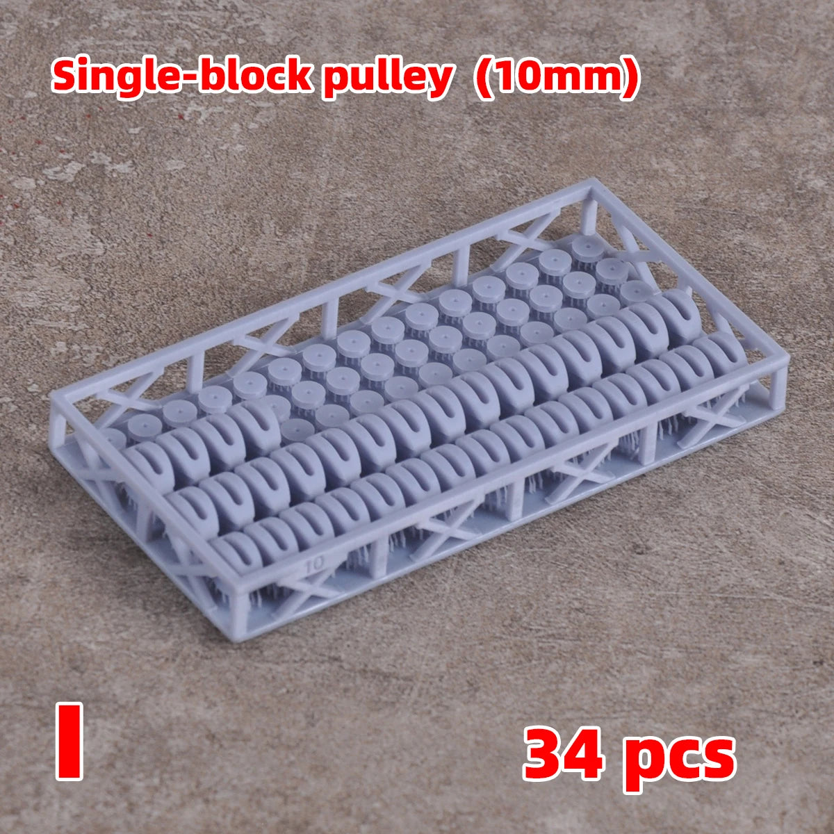 Cormake 3D-Printed Rigging Pulleys for Ship Models