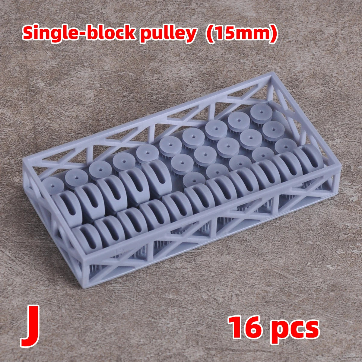Cormake 3D-Printed Rigging Pulleys for Ship Models