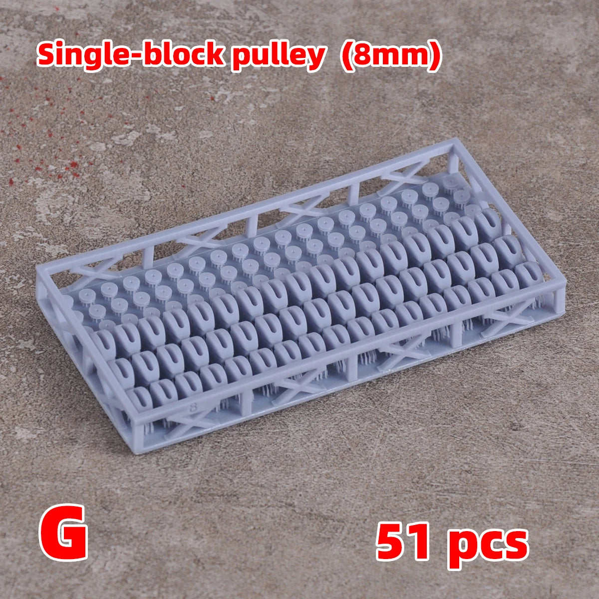 Cormake 3D-Printed Rigging Pulleys for Ship Models