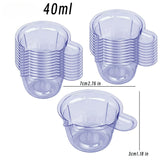 Clear Disposable Paint Mixing Cups