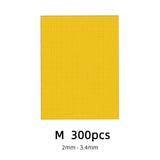 Galaxy model precision hobby mask circles: yellow sticky trap sheets, 300 pcs, 2-3.4mm thick