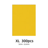 Galaxy Model yellow XL tactile dots, 300 mask circles per pack