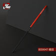 Border Model Ultra-Thin Modeling File with red black border and ridged edge