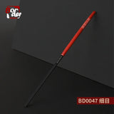Border Model Ultra-Thin Modeling File with red black border and ridged edge