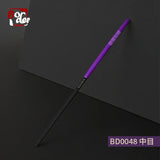 Purple and black Border ultra-thin modeling file with textured grip