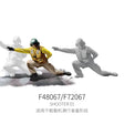 1/48 flight deck crew set 2: yellow flight suit pilot in dynamic pose