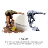 1/48 scale WWII US Pacific ground crew product display