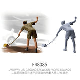 1/48 scale WWII US Pacific ground crew model (10 available)