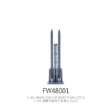 Galaxy Model 1/48 gray F-16C smoke pod aircraft weapon for scale modeling