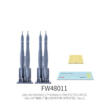 Galaxy Model 1/48 GBU-49 Paveway II bombs, aircraft weapons for scale modeling