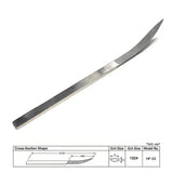 Silver metal nail file with diamond abrasive curved surface and smooth handle for scale modeling tools and model building tools