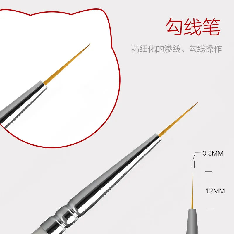 Hobby Mio Detail Paint Brushes