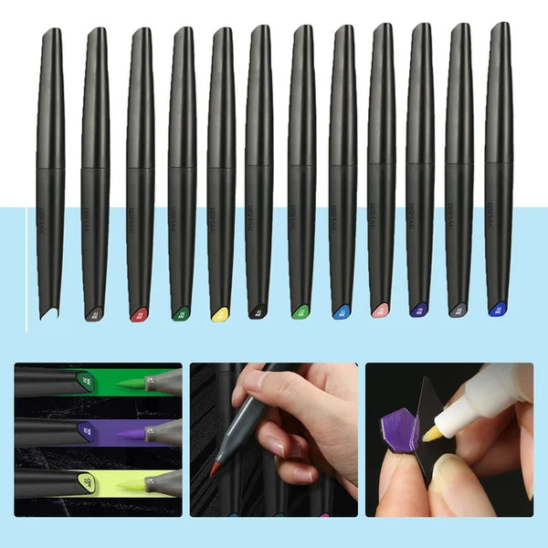 DSPIAE 12pcs New Generation Acrylic Pens