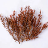 10pcs 100-150mm rust-colored miniature eucalyptus for scale modeling tools
