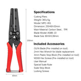 MJL Plastic Sheet Cutter with Built-In Ruler