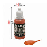 TEMOD mud-textured scenic glue, Rust Brown