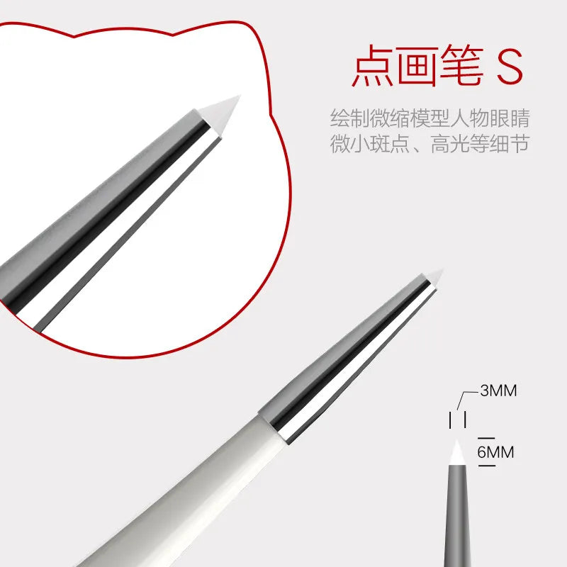 Hobby Mio Detail Paint Brushes