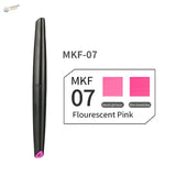 Black mkf-07 water-based fluorescent pen with pink tip
