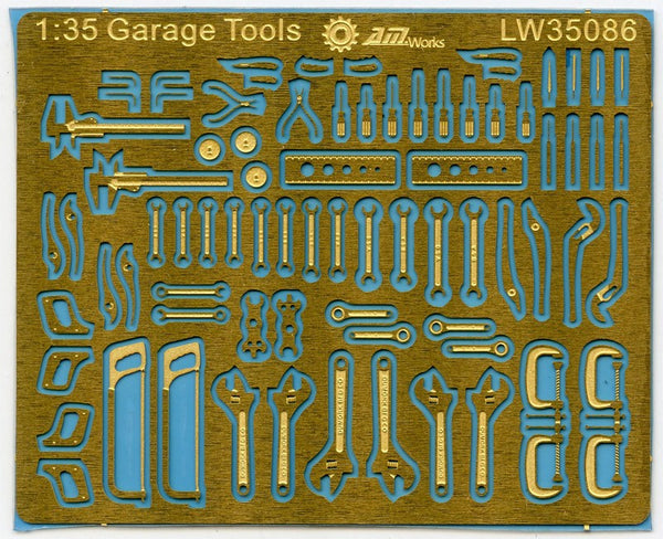 1/35 Photoetch Garage / Workshop Tools