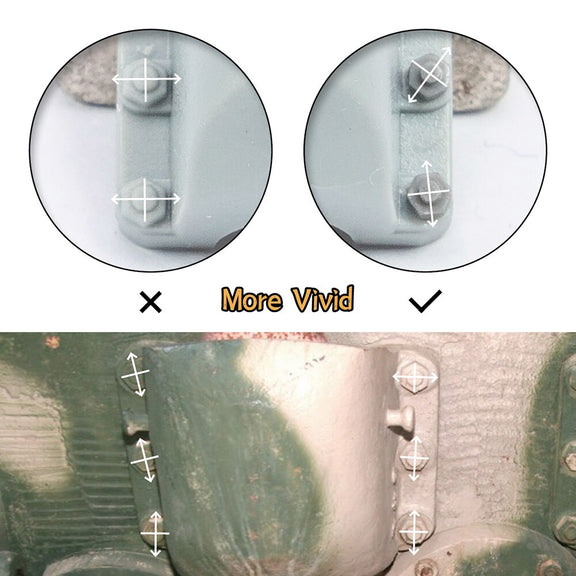 3D-Printed Rivets For Scale Models And Gunplas – HobbyistHaven