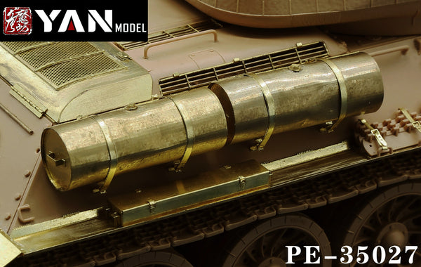 Yan Model PE35027 1/35 Photoetch Fuel Tanks for T-34/85