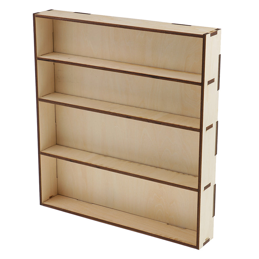 Estante de almacenamiento para botellas de pintura/pigmentos/pegamento de madera