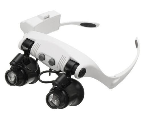 Double Eye  super magnifying glasses and LED lamp
