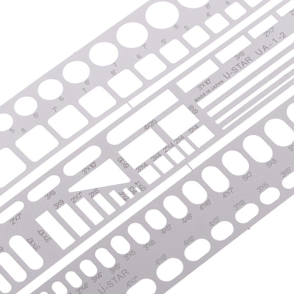 Various Shapes Engraving Template For Gundam And Scale Modeling ...