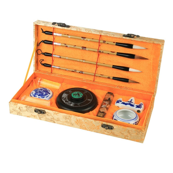 High Quality Chinese Traditional Calligraphy Set (Mindfulness & anti-stress)